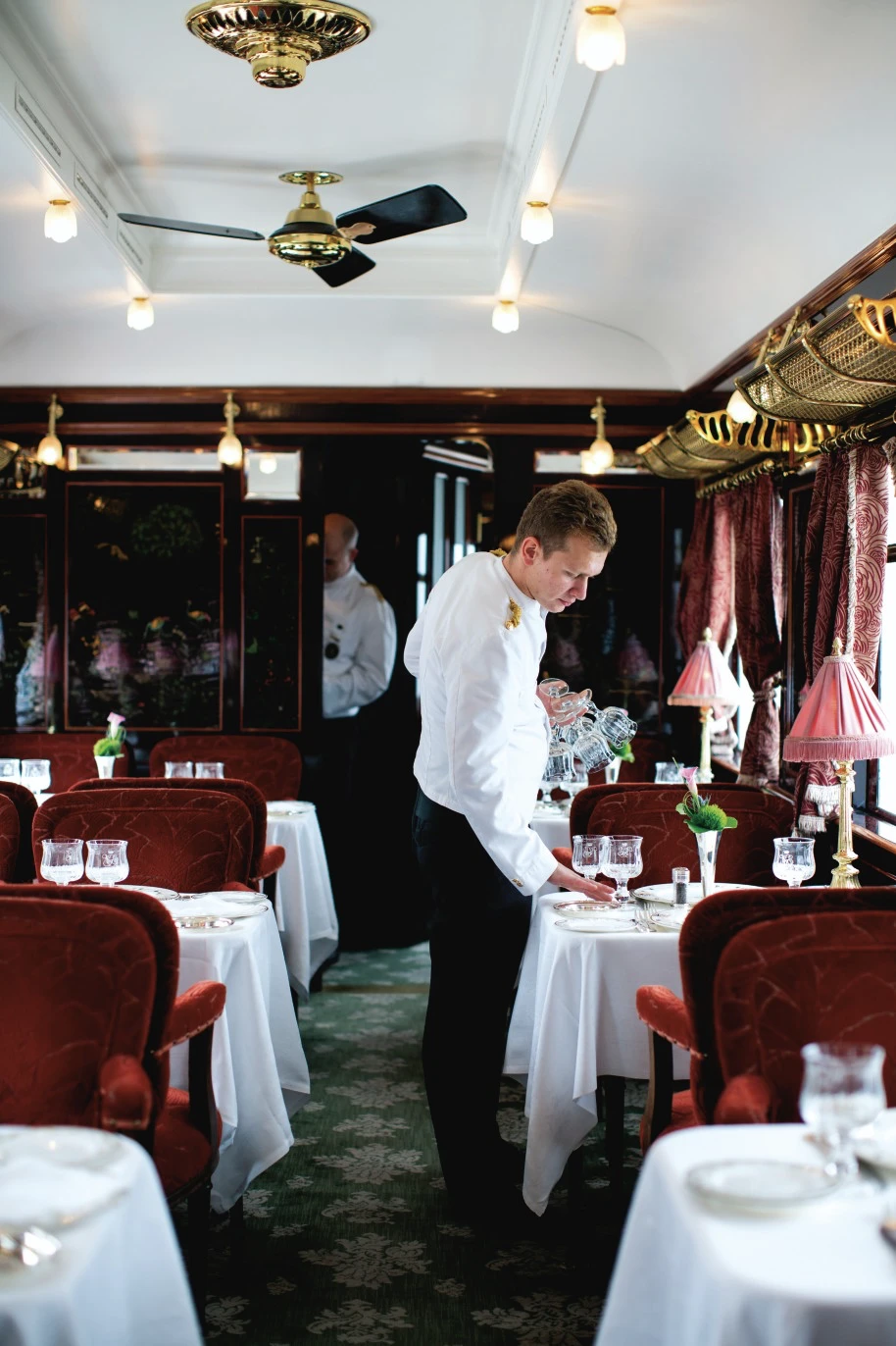 Dining on board: Haute cuisine in motion