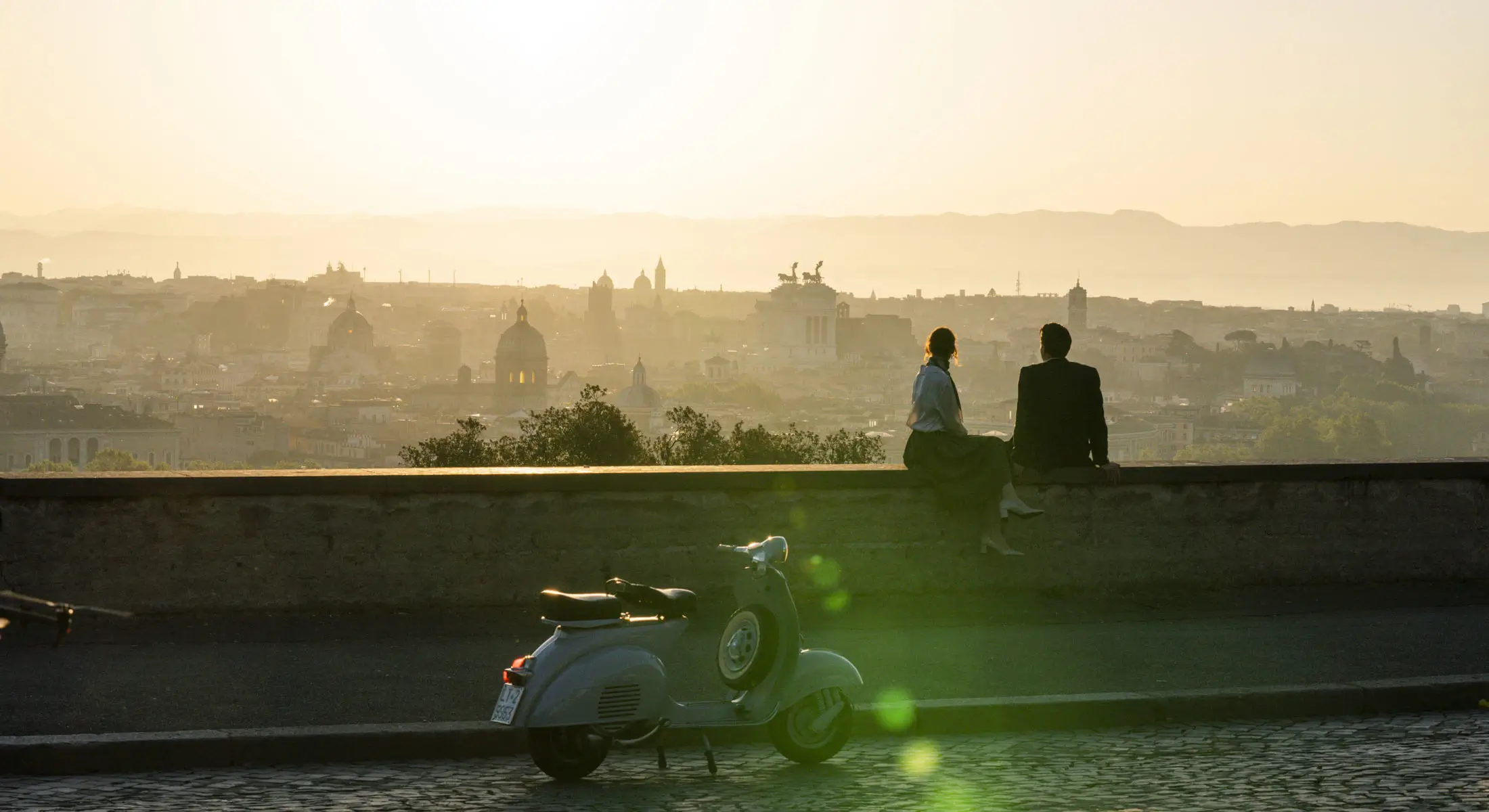 Day 1: Rome at dusk, the beginning of a legend